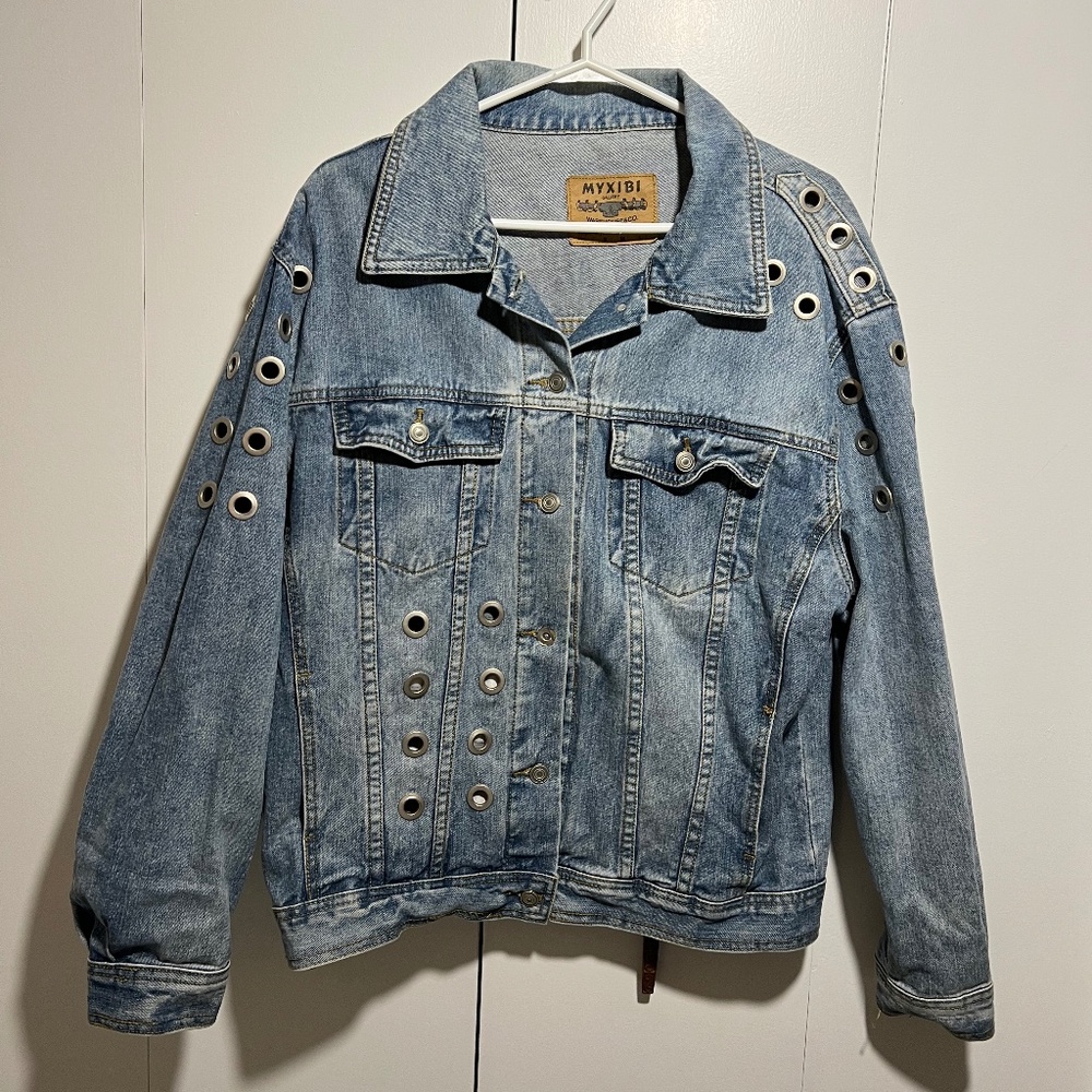 Vintage Embellished Denim Jacket